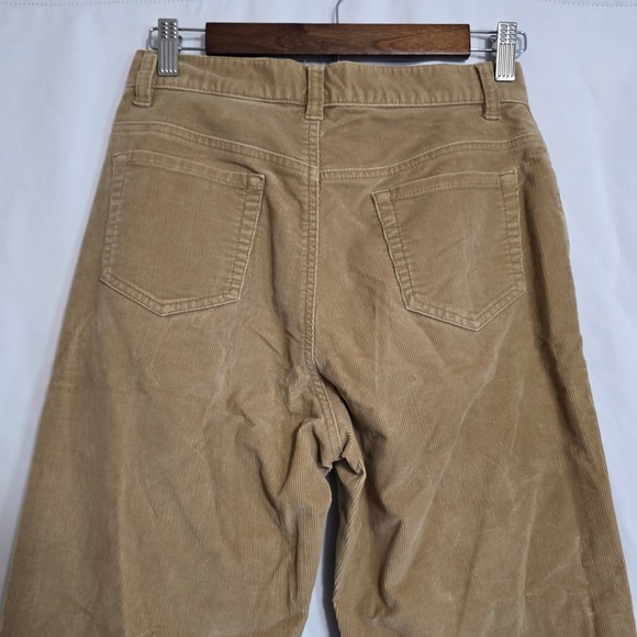 Eddie Bauer Womens Tan Corduroy Pants Natural Fit Straight Leg Khaki Size 28x31 - Picture 7 of 8